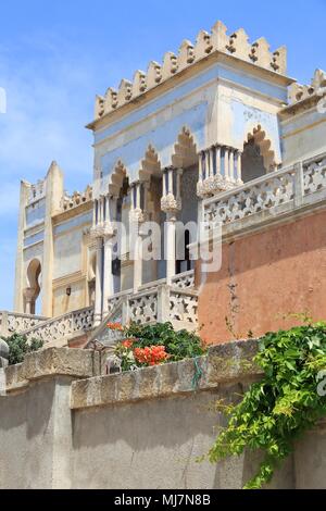 Santa Cesarea Terme nel Salento regione dell'Italia. Città termale. Foto Stock