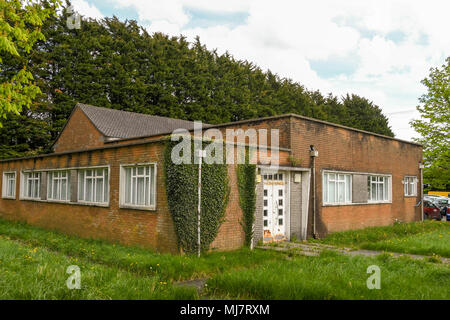 Ex pretura edificio in Talbot Green, Llantrisant, nel Galles, che era chiuso a causa di cutback nel sistema di tribunali Foto Stock