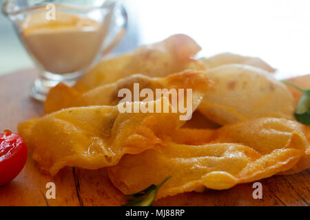 Torta tartara con carni e spezie Foto Stock