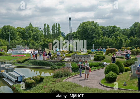 Europa in miniatura Heysel Park parco divertimenti, Bruxelles, Belgio Foto © Fabio Mazzarella/Sintesi/Alamy Stock Photo.Caption locale *** Foto Stock