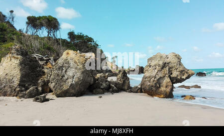 Paesaggio naturale della costa del Brasile Foto Stock