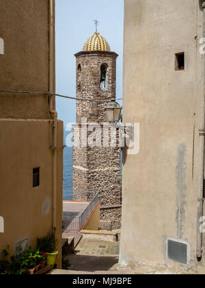 Cattedrale di Castelsardo nel nord della Sardegna, Italia Foto Stock