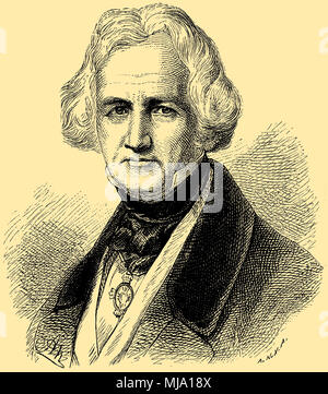 Christian Daniel Rauch (nato il 2 gennaio 1777, morì il 3 dicembre 1857), Foto Stock