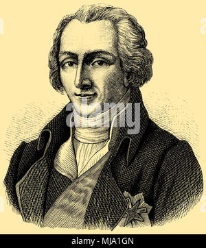 Benjamin Thompson conte di Rumford (nato il 26 marzo 1753, morì il 22 agosto 1814), Foto Stock