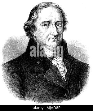 Heinrich Friedrich Karl Freiherr vom und zum Stein (nato il 26 ottobre 1757, morto il 29 giugno 1831), Foto Stock