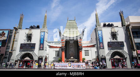 Grauman's Chinese Theatre di Hollywood Foto Stock