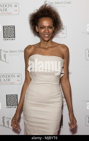 Il Secolo Club ospita il silenzioso bambino Oscar celebrazione e Londra Flair PR 10 dotate di compleanno: Judi Shekoni dove: Londra, Regno Unito quando: 03 Apr 2018 Credit: Phil Lewis/WENN.com Foto Stock