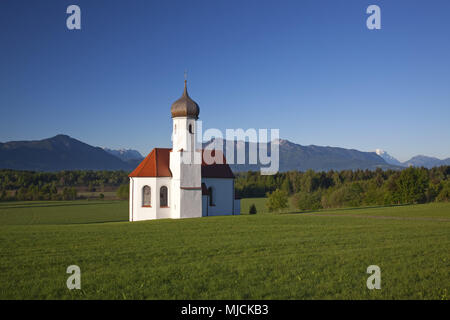 Saint Johannisrain, Penzberg, Alta Baviera, Baviera, Germania, Foto Stock