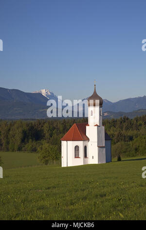 Saint Johannisrain, Penzberg, Alta Baviera, Baviera, Germania, Foto Stock