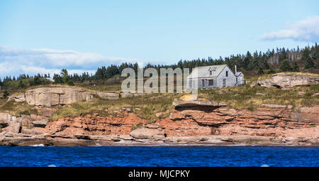 Parco nazionale di 'Íle Bonaventura" fuori della Gaspésie penisola in Canada Foto Stock