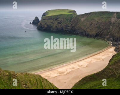 Irlanda Donegal, Malin Head a malin bay vicino Glenkolumbkille Foto Stock