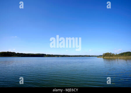 In Germania, in Baviera, Baviera, Chiemgau, Eggstätt Hemhofer Seenplatte (lakeland), Hartsee (lago) Foto Stock