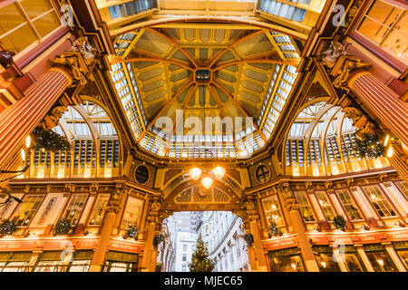 Inghilterra, Londra, Città di Londra, mercato Leadenhall Foto Stock