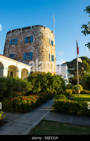 Charlotte Amalie capitale di San Tommaso, Isole Vergini Americane Foto Stock