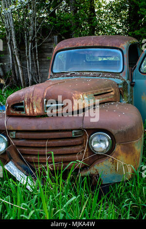 Vecchio camion Foto Stock