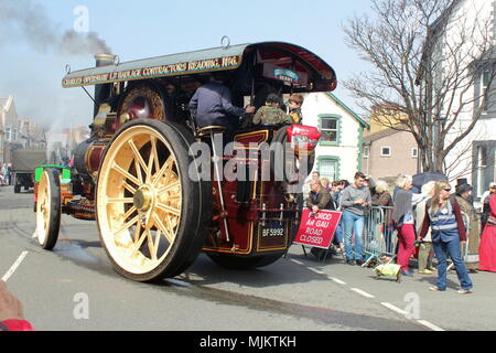 Llandudno stravaganza Vittoriano Festival in Llandudno Galles Foto Stock