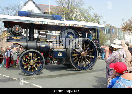 Llandudno stravaganza Vittoriano Festival in Llandudno Galles Foto Stock