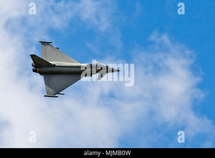 Eurofighter Typhoon FGR4 a Biggin Hill Airshow di Foto Stock