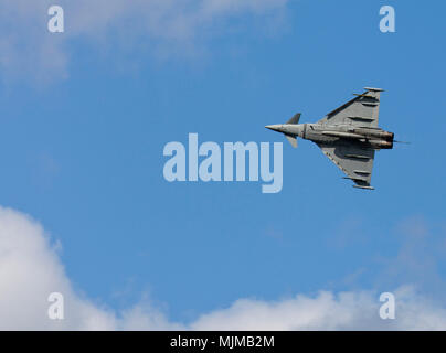 Eurofighter Typhoon FGR4 a Biggin Hill Airshow di Foto Stock