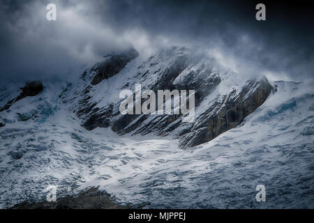 Cordillera Blanca, Perù Foto Stock