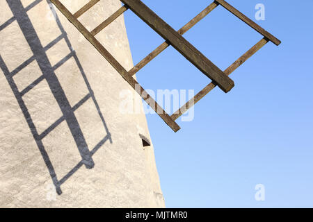Close-up di un winmill ala. Foto Stock