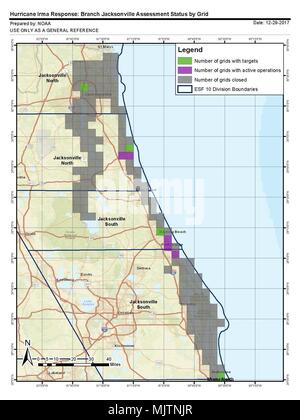 Cortesia grafico del National Oceanic and Atmospheric Administration). Foto Stock