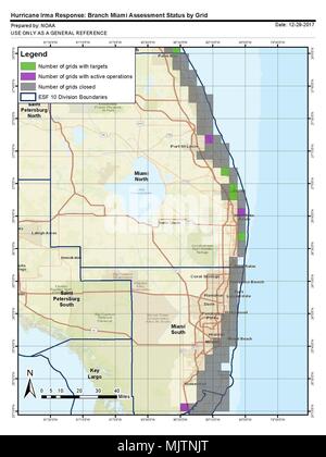 Cortesia grafico del National Oceanic and Atmospheric Administration). Foto Stock