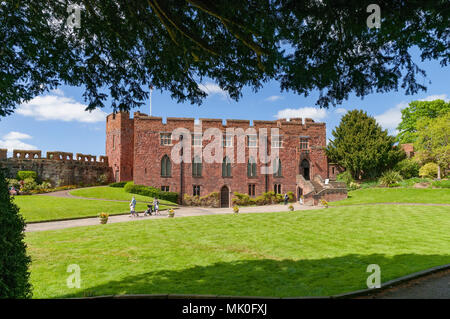 Castello di Shrewsbury Foto Stock