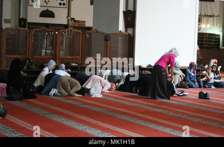 Bursa, Turchia - in agosto/03/2010 - Bursa grande moschea o Ulu Cami Foto Stock