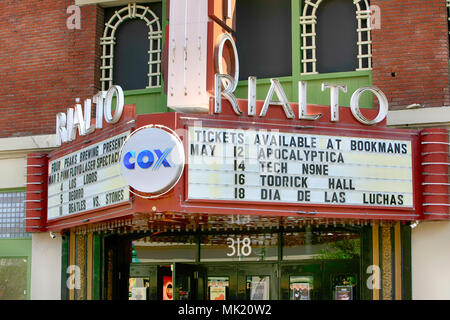 Il Ponte di Rialto Vaudeville Theatre su Congressi nel centro cittadino di Tucson AZ Foto Stock