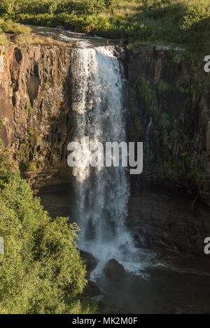 La cascata Sterkspruit vicino a monaci cruscotto in Kwazulu-Natal Drakensberg Foto Stock