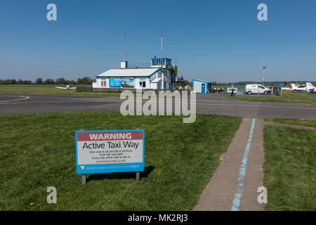 Wolverhampton Halfpenny Green Airport. Staffordshire. Regno Unito Foto Stock