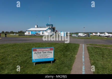 Wolverhampton Halfpenny Green Airport. Staffordshire. Regno Unito Foto Stock