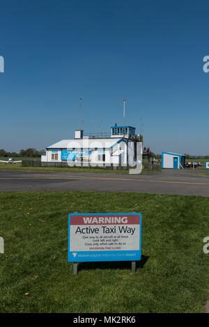 Wolverhampton Halfpenny Green Airport. Staffordshire. Regno Unito Foto Stock