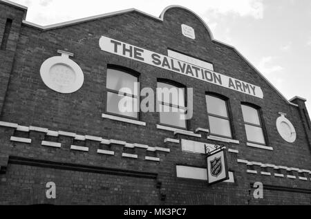 Banbury, Inghilterra - 29 Novembre 2017: Victorian Esercito della Salvezza edificio Foto Stock