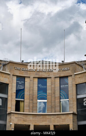 Glasgow Royal Concert Hall di Sauchiehall Street, Glasgow, Scotland, Regno Unito Foto Stock