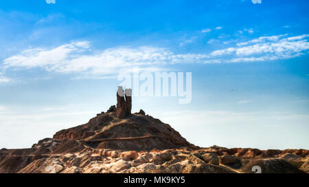 Ziggurat Birs Nimrud, la montagna di Borsippa in Iraq Foto Stock