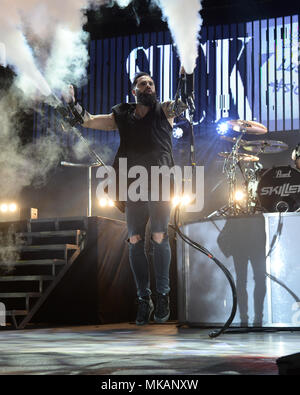 MIRAMAR FL - maggio 06: John Cooper della padella esegue al Miramar Parco Regionale anfiteatro maggio su 6, 2018 in Miramar, Florida. Persone: John Cooper Foto Stock