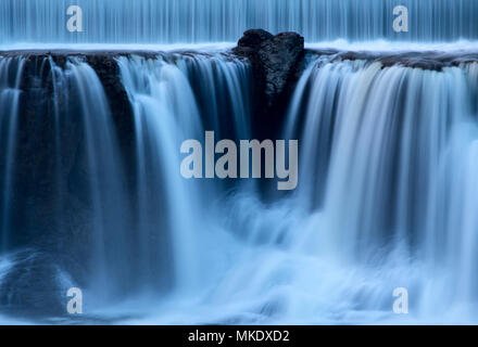 Cascate Shoshone Idaho cascata d'acqua sera scenic Foto Stock