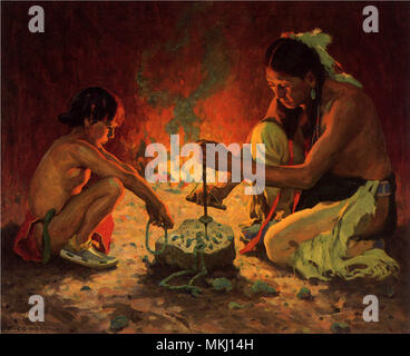 Cordone turchese Maker Foto Stock