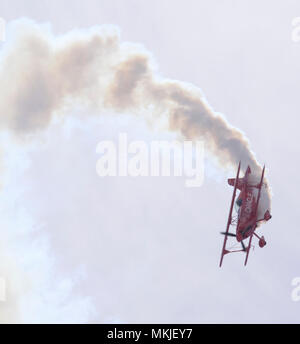 Chino, California, Stati Uniti d'America. Il 7 maggio, 2018. Il 2018 Chino Air Show, Chino Airport, Chino, California, Stati Uniti d'America, 6 Maggio 2018.Credit immagine cr Scott Mitchell/ZUMA Premere Credito: Scott Mitchell/ZUMA filo/Alamy Live News Foto Stock