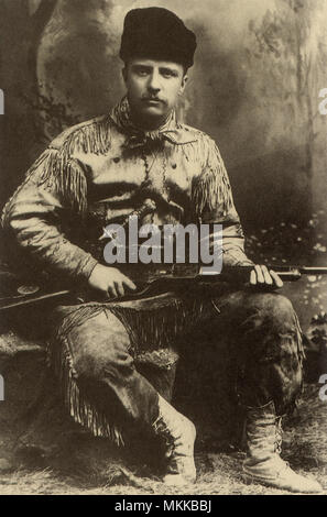 Hunter Teddy Roosevelt Foto Stock