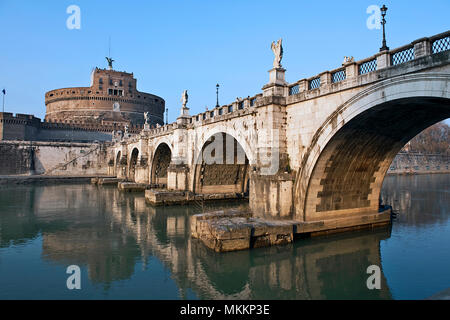 Castello di angeli / Roma | Engelsburg / Rom Foto Stock