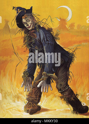 Lo Spaventapasseri dal Wizard of Oz Foto Stock