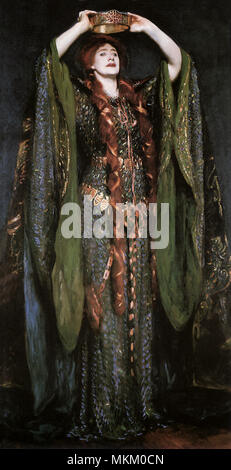 Miss Ellen Terry come Lady Macbeth Foto Stock