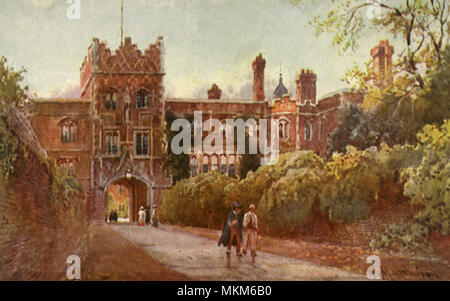 Jesus College. Cambridge. Foto Stock