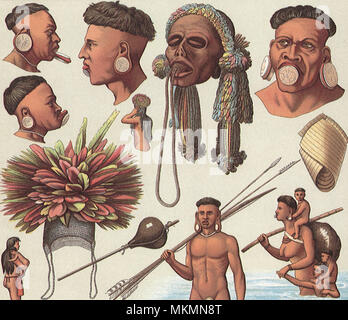 Sud Indiani Americani Foto Stock