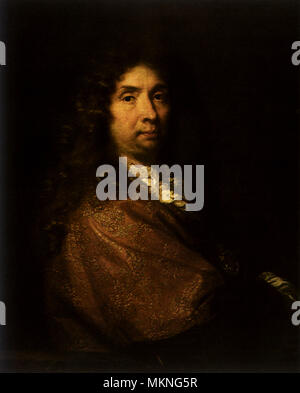 Autoritratto di Charles Le Brun Foto Stock