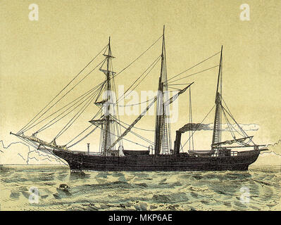 Full Steam Ahead Foto Stock