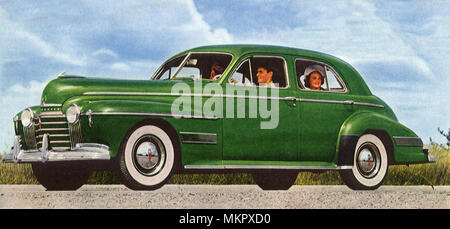 Nel 1946 la Oldsmobile Custom Cruiser Sedan Foto Stock